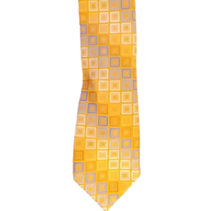 MICHAEL KORS MENS SILK ORANGE TIE